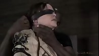 Ring Gagged, Blind Folded and Skull Fucked